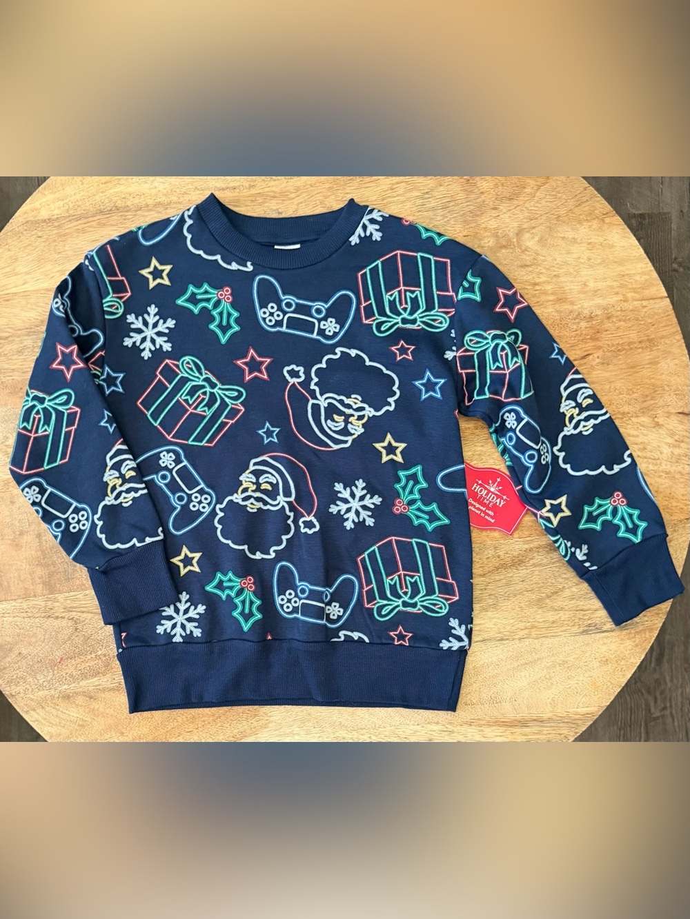 NEW 14-16 Husky Boys Gamer Christmas Sweatshirt